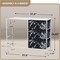 Sorbus 6 Drawers Dresser- Storage Unit with Steel Frame, Wood Top, Fabric Bins - for Bedroom, Closet, Office and more